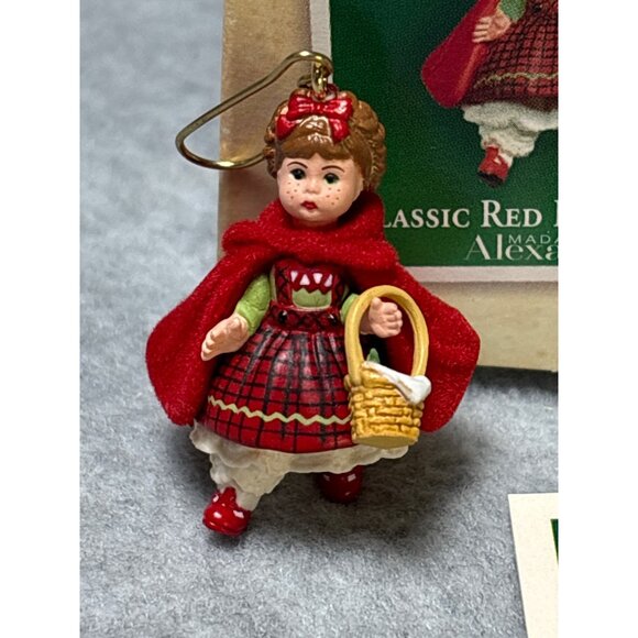 Hallmark Keepsake Ornament 2004 Classic Red Riding Hood Madame Alexander Miniatu - Picture 2 of 8